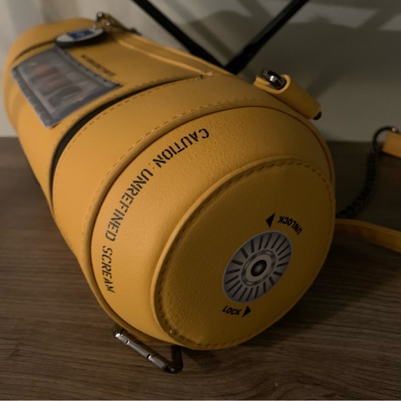 Disney Pixar Monster’s Inc. Scream Canister Crossbody Purse Bag - Picture 5 of 13